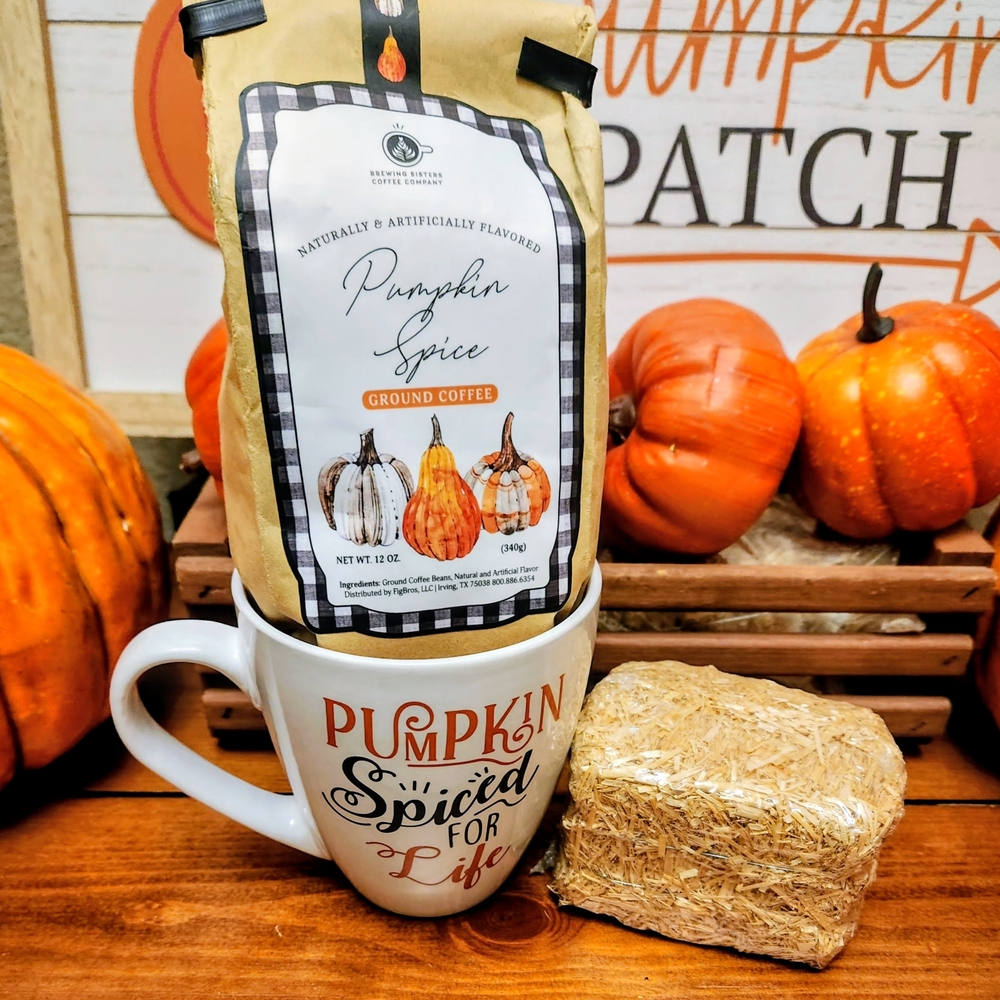 Pumpkin Spice Ground Coffee with Mug Set